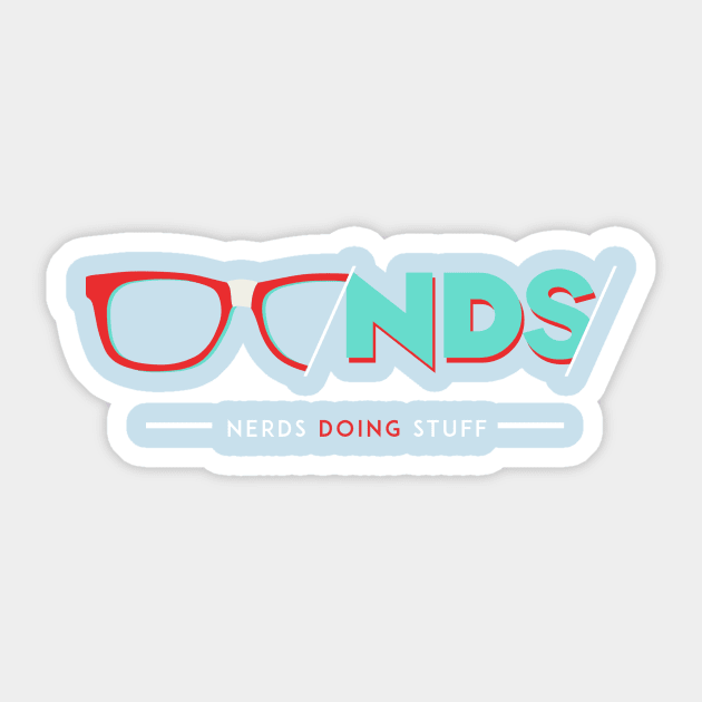 NDS logo Sticker by nerdsdoingstuff